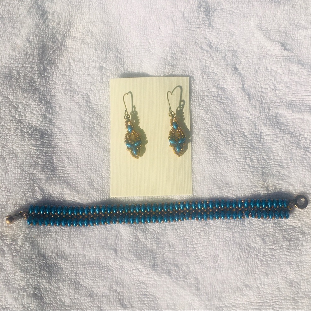Handmade Bracelet & Earring Set